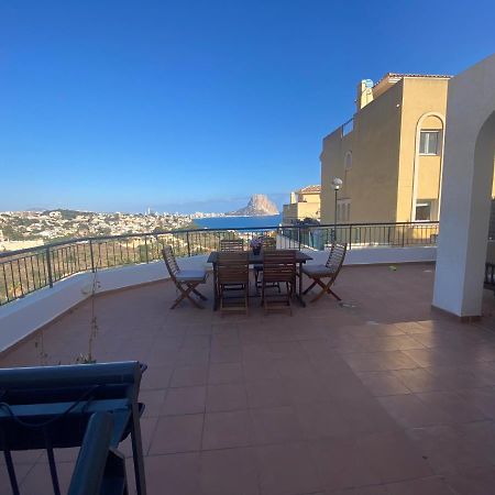Chalet adosado con vistas al mar Calpe Exterior foto