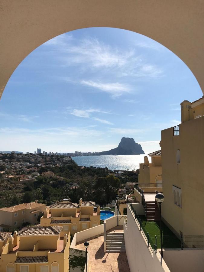 Chalet adosado con vistas al mar Calpe Exterior foto