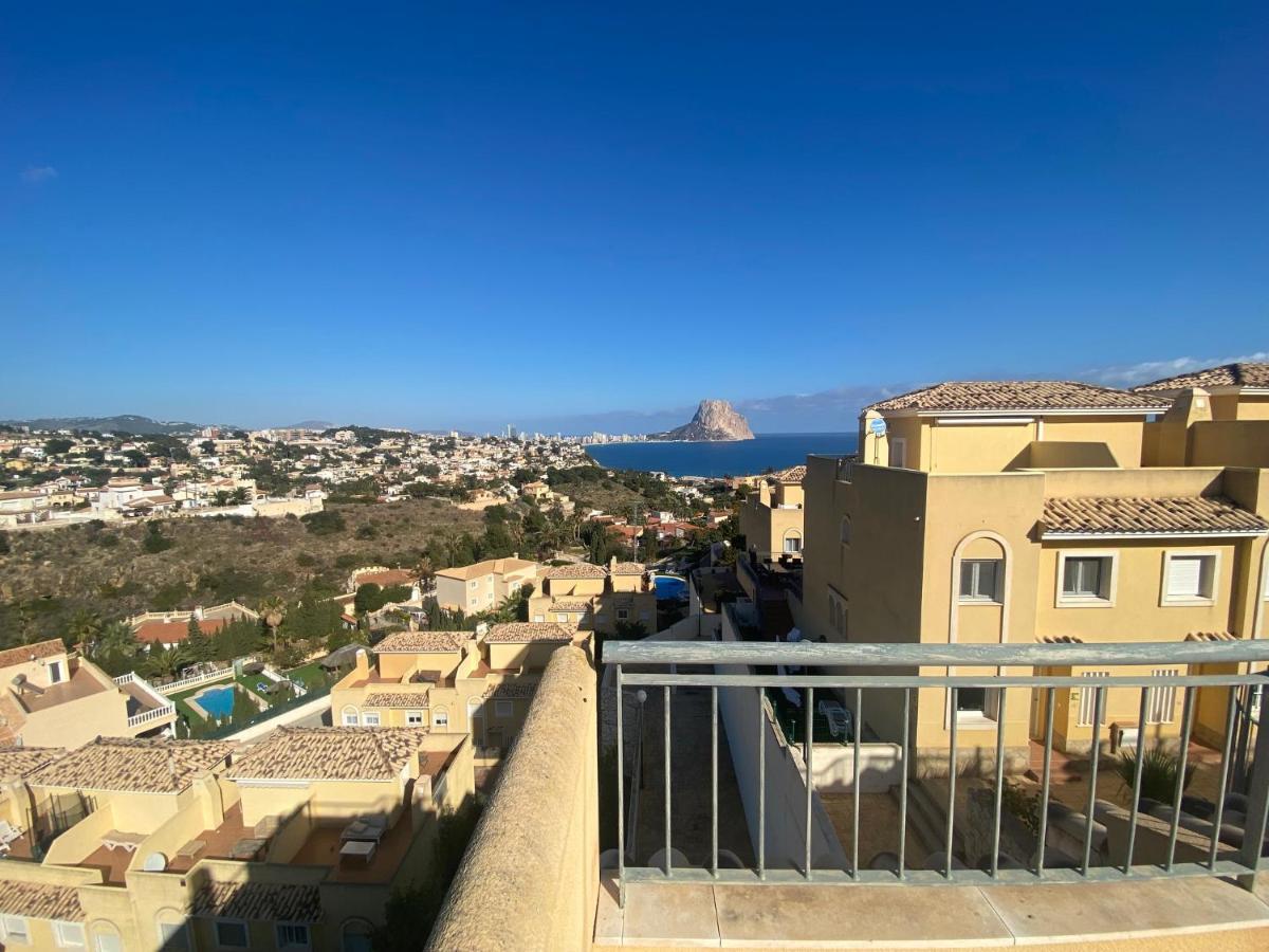 Chalet adosado con vistas al mar Calpe Exterior foto