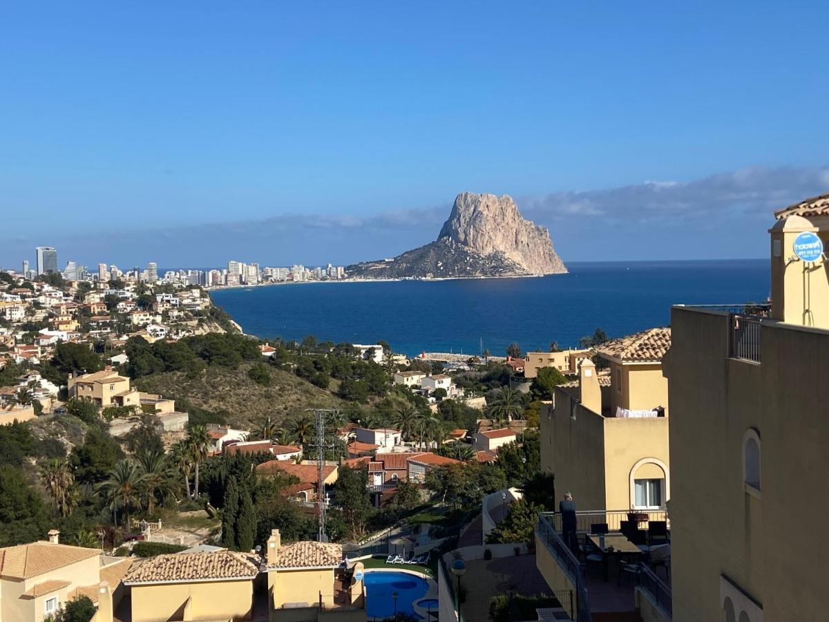 Chalet adosado con vistas al mar Calpe Exterior foto