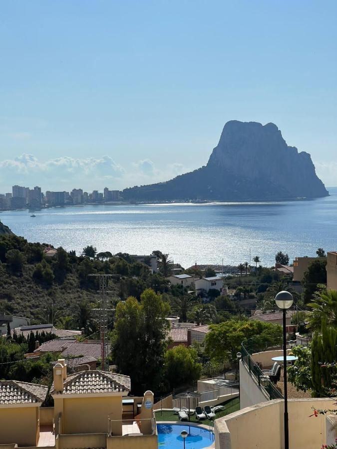 Chalet adosado con vistas al mar Calpe Exterior foto