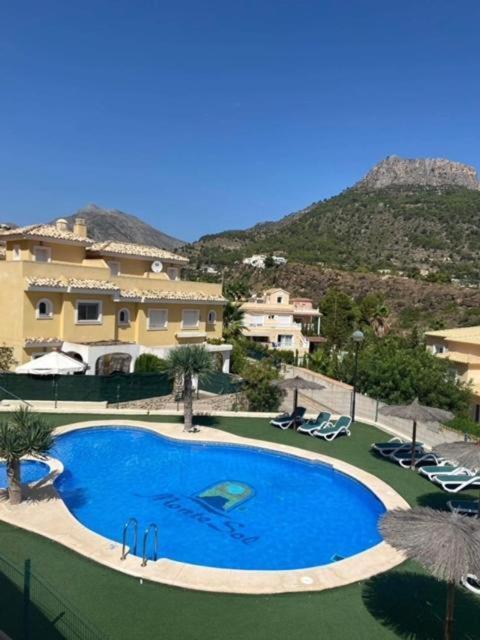 Chalet adosado con vistas al mar Calpe Exterior foto